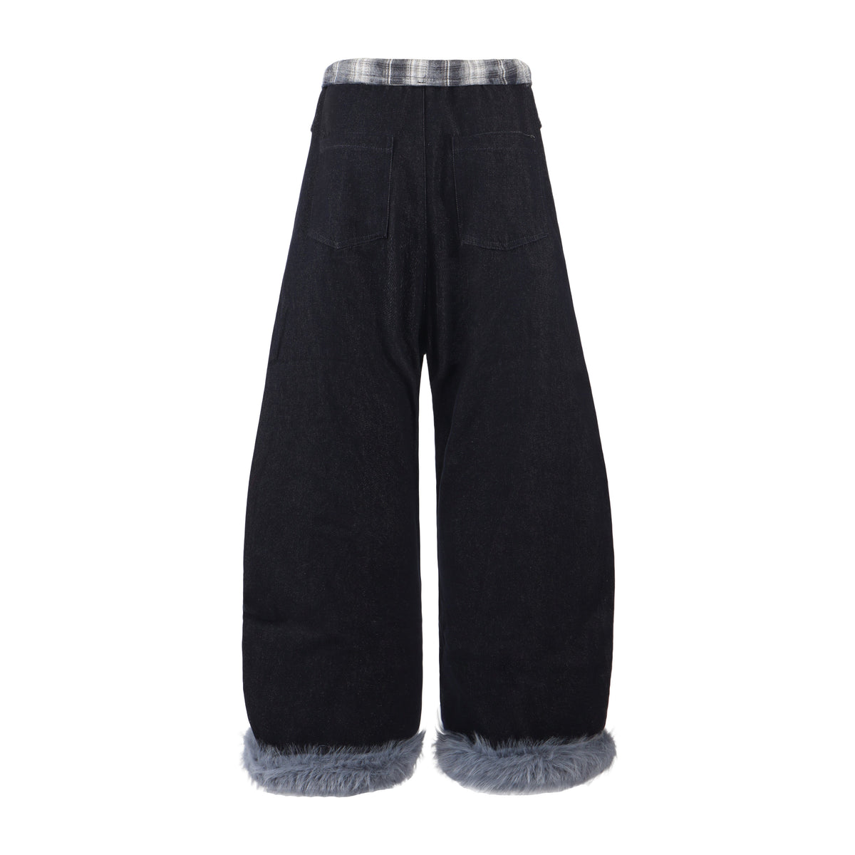 Pantalon fuselé en similicuir doublé de flanelle Madxmarx