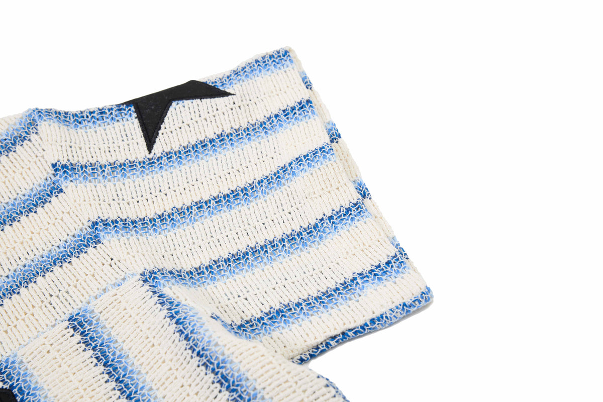 Madxmarx “Varsity Stripe Knit Tee”