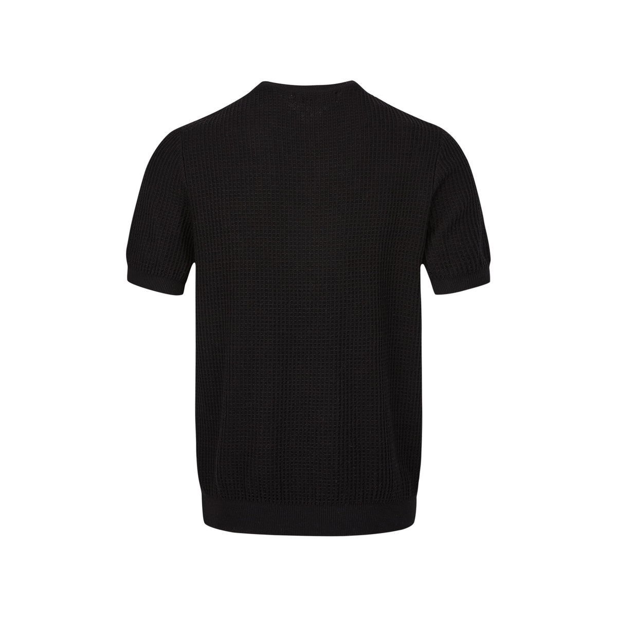 Madxmarx Minimal Knit Short-Sleeve Sweater