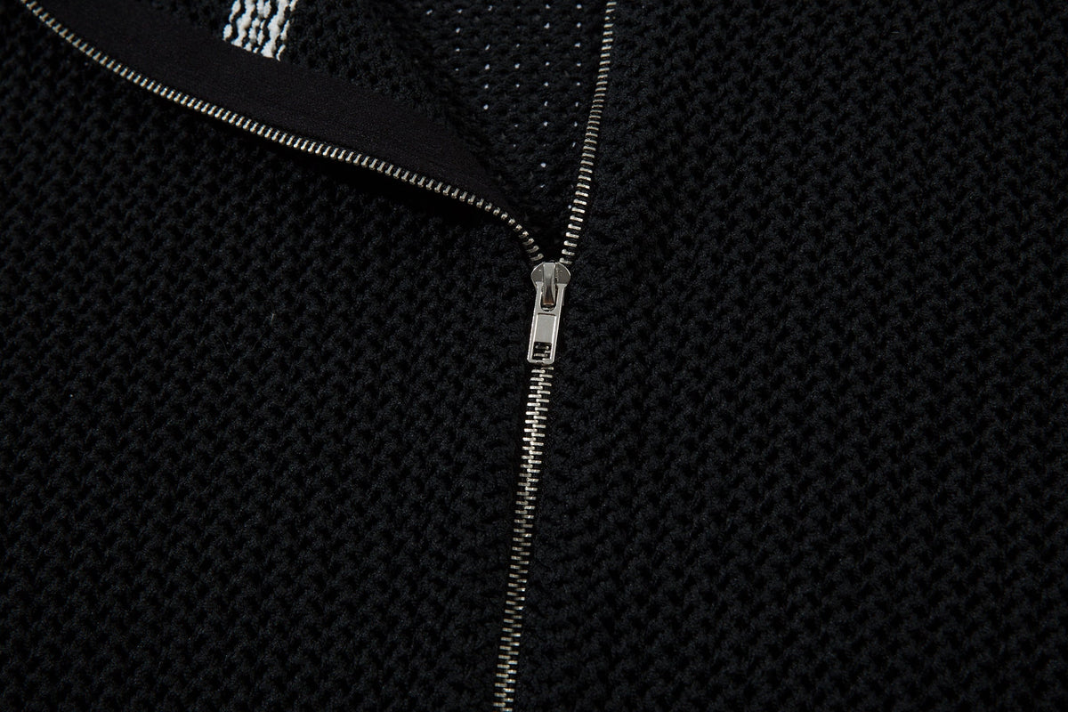 Madxmarx Mesh Knit Track Jacket