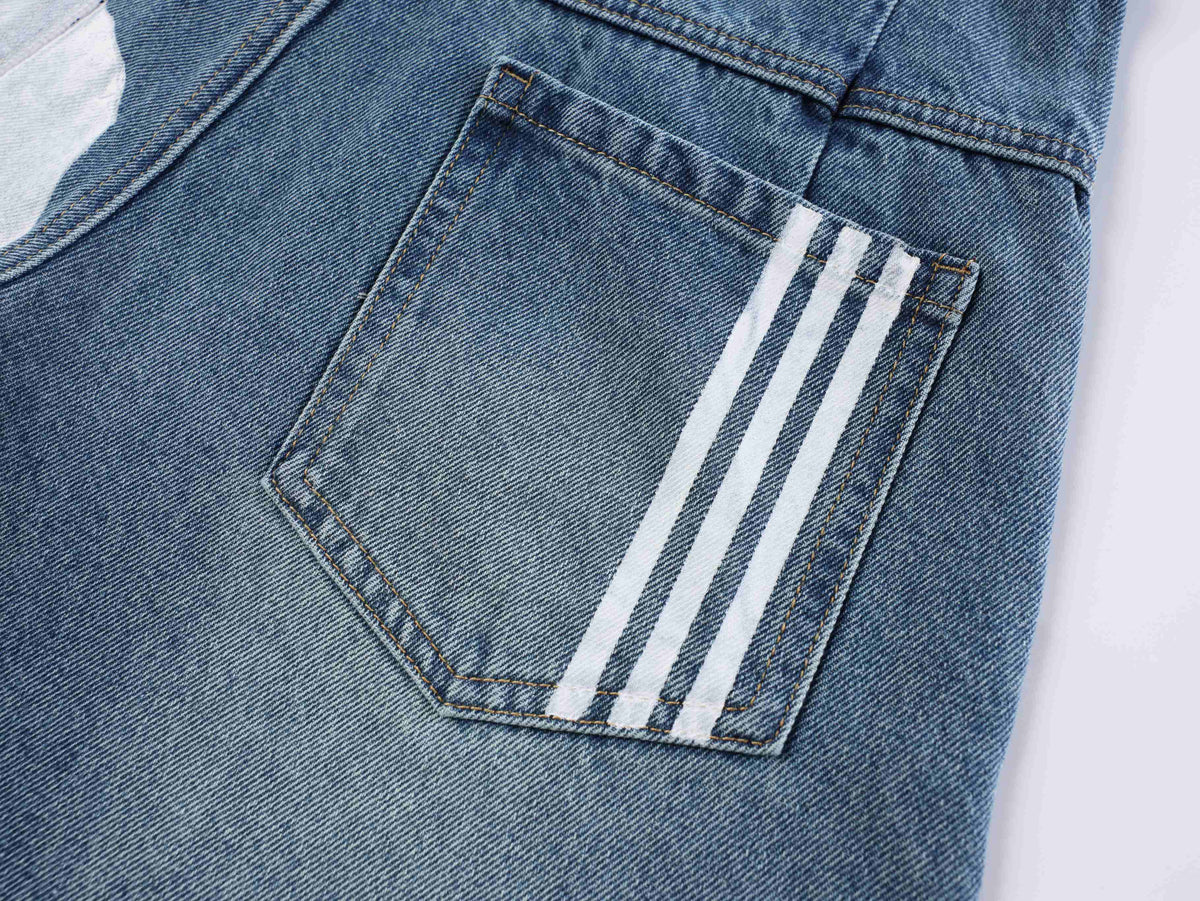 Madxmarx 1990 Graphic Wide-Leg Jeans