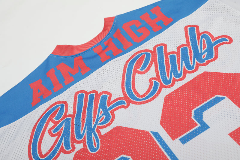 Madxmarx Retro Colorblock Sports Jersey