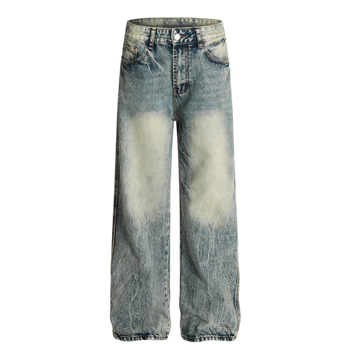 Madxmarx Vintage-Waschung Wide-Leg-Jeans - XS / Blau