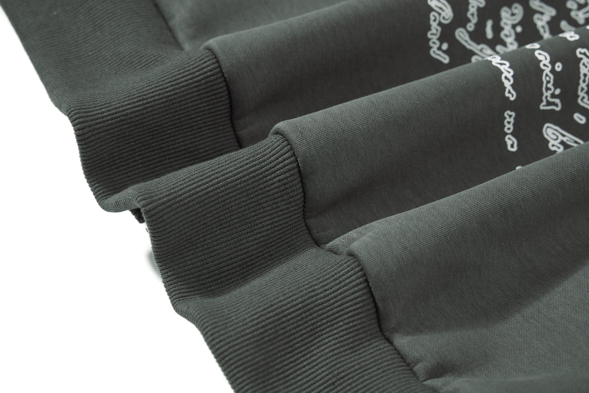 Madxmarx Gothic Line Art Zip Hoodie