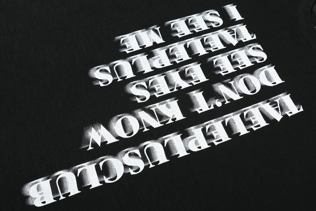 Madxmarx Vertical Shadow Graphic Long Sleeve Tee