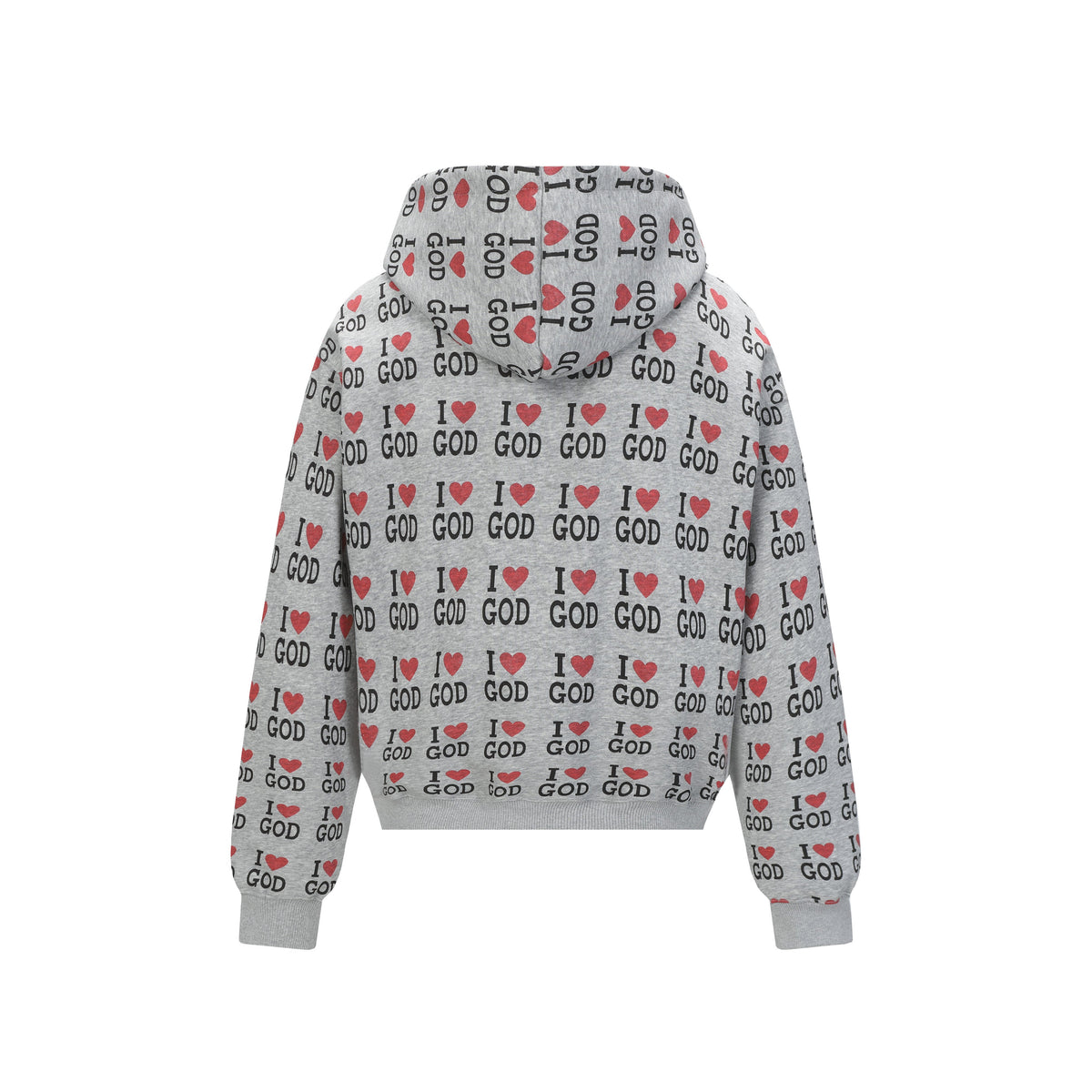 Madxmarx I Love God Zip Hoodie