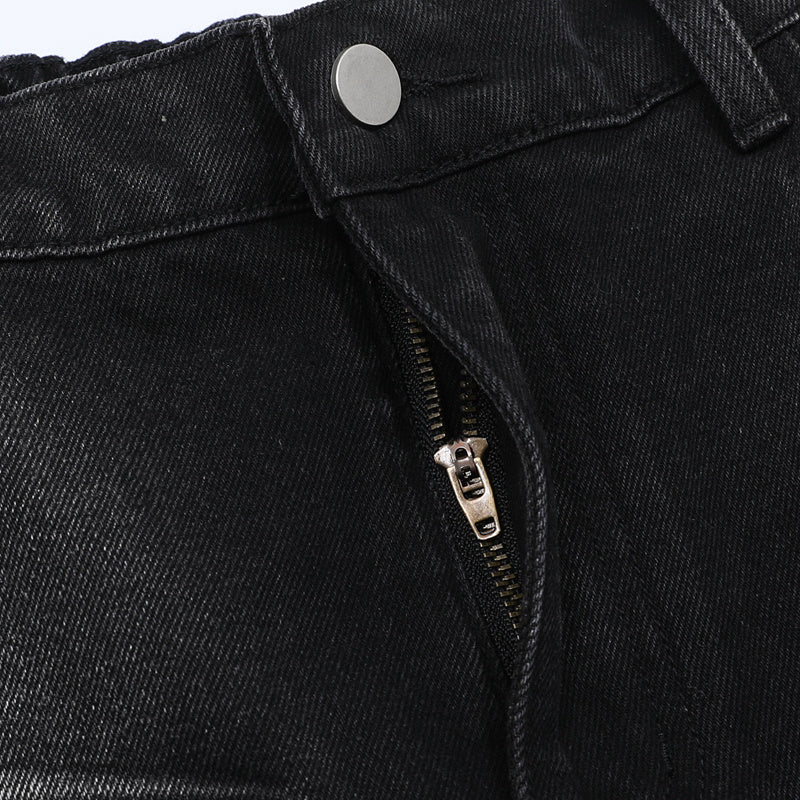 Madxmarx Script Logo Wide-Leg Jeans