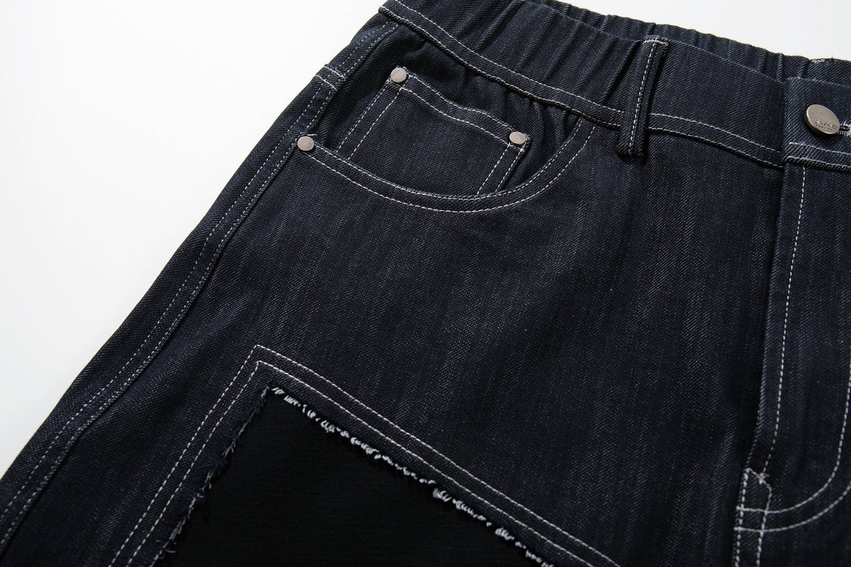 Madxmarx Hybrid-Panel-Hose mit weitem Bein