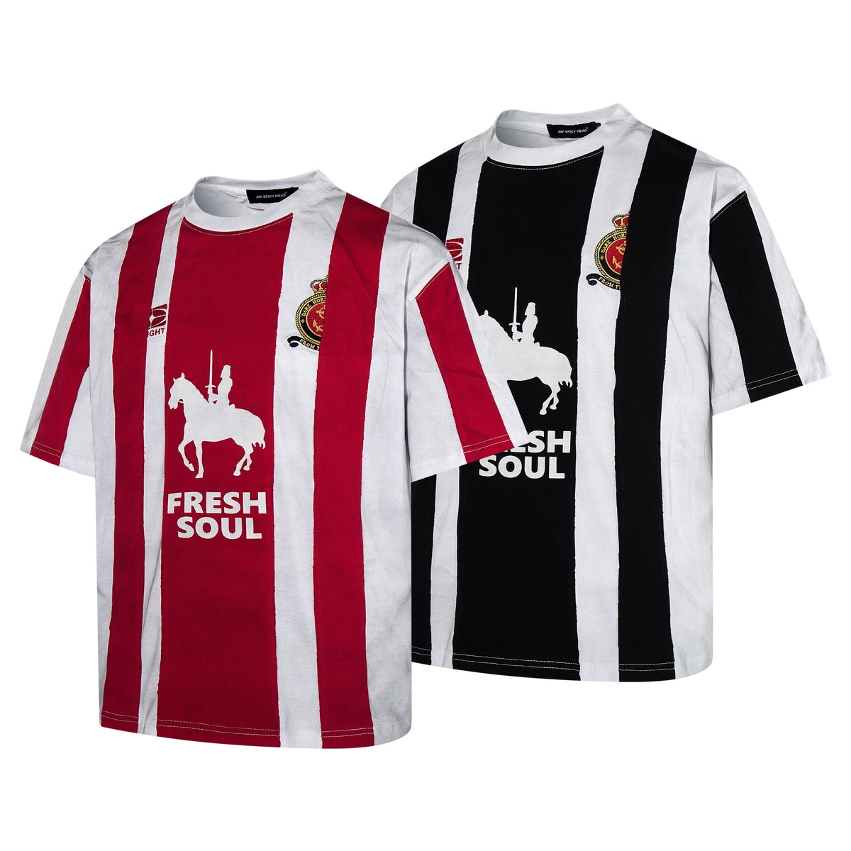 Madxmarx “Fresh Soul Striped Jersey Tee”