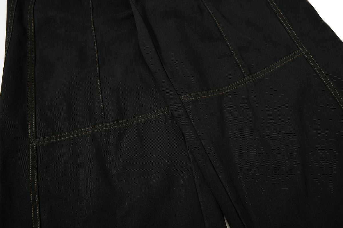 Madxmarx Military Rope Wide-Leg Pants