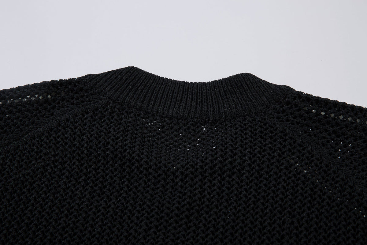 Madxmarx Mesh Knit Track Jacket