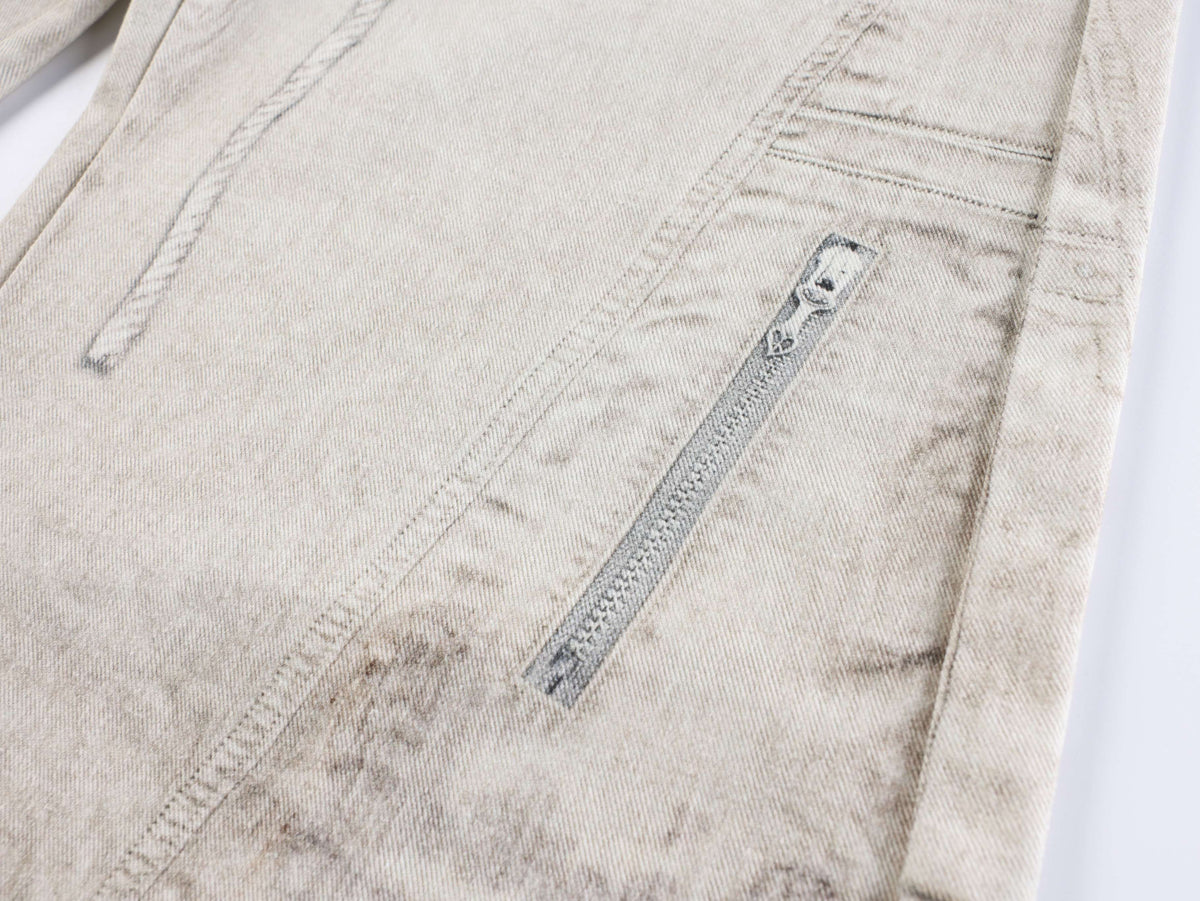 Madxmarx „Layered Belt Utility Balloon Jeans“
