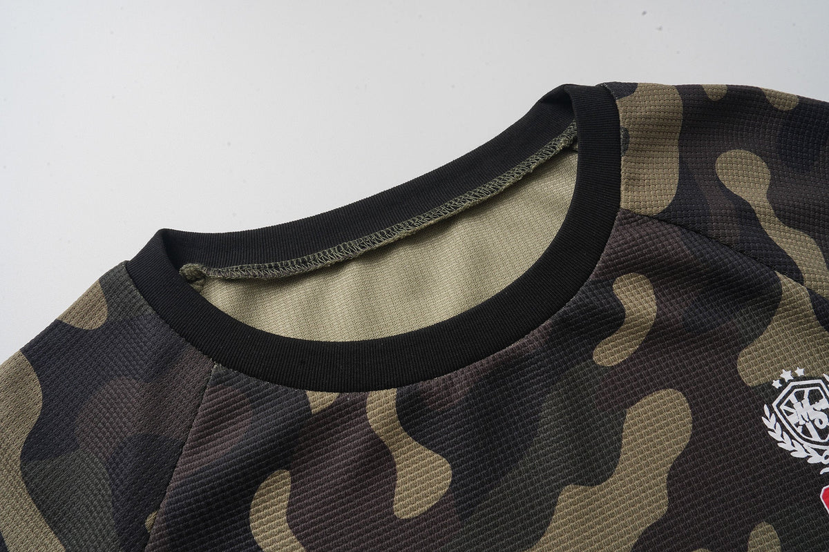 Madxmarx Camo Graphic Long Sleeve Jersey