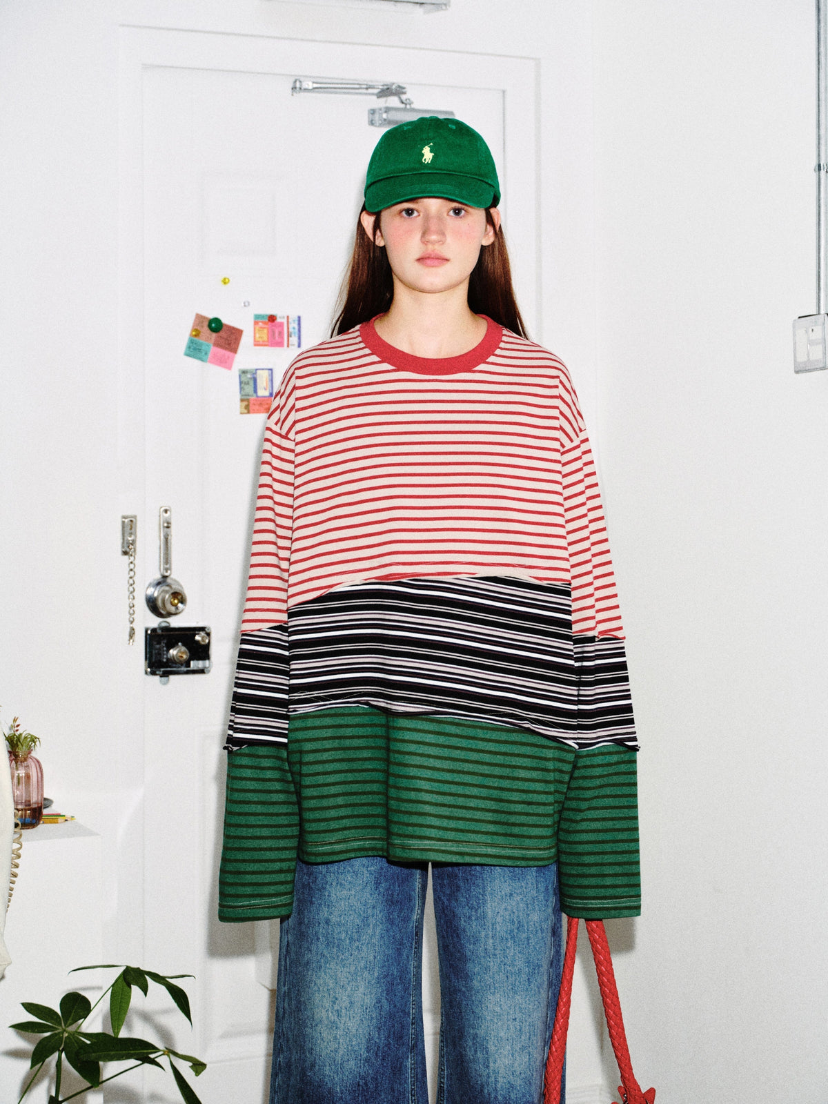 Madxmarx Striped Long Sleeve Tee