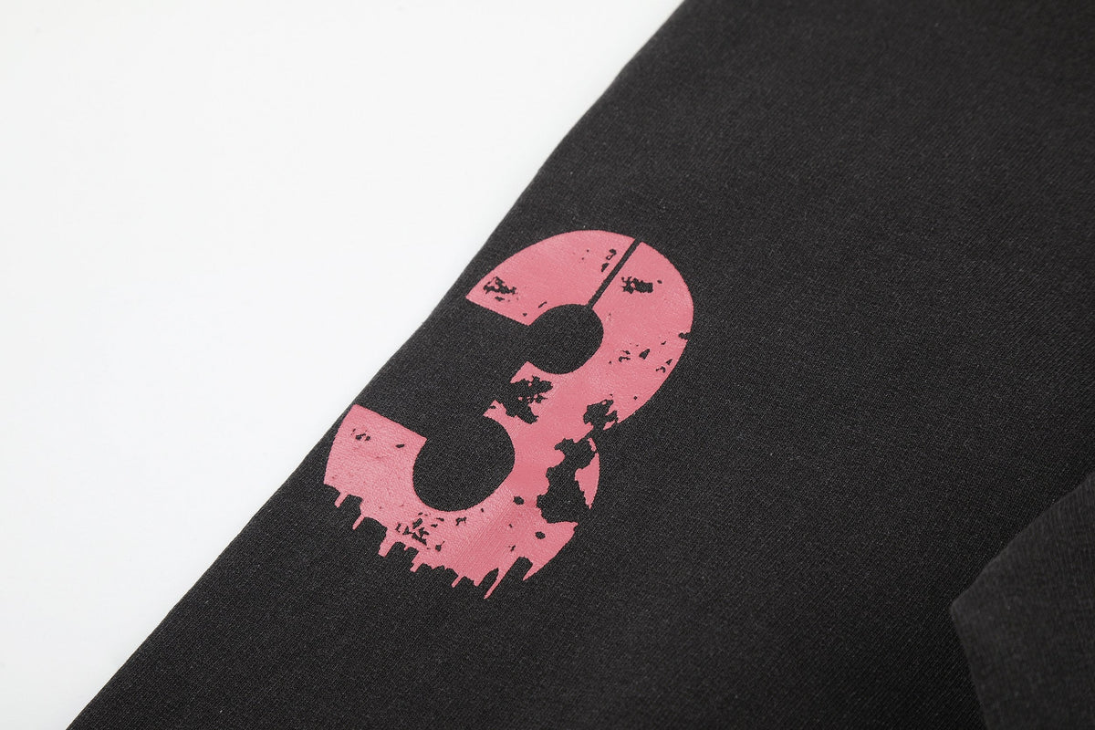 Madxmarx Vintage Graphic Polo Long Sleeve