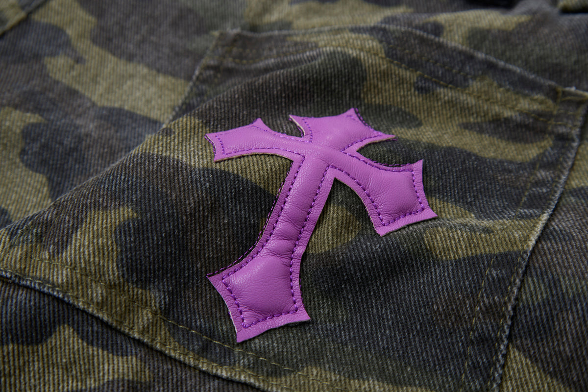 Madxmarx Double Waist Camo Barrel Pants