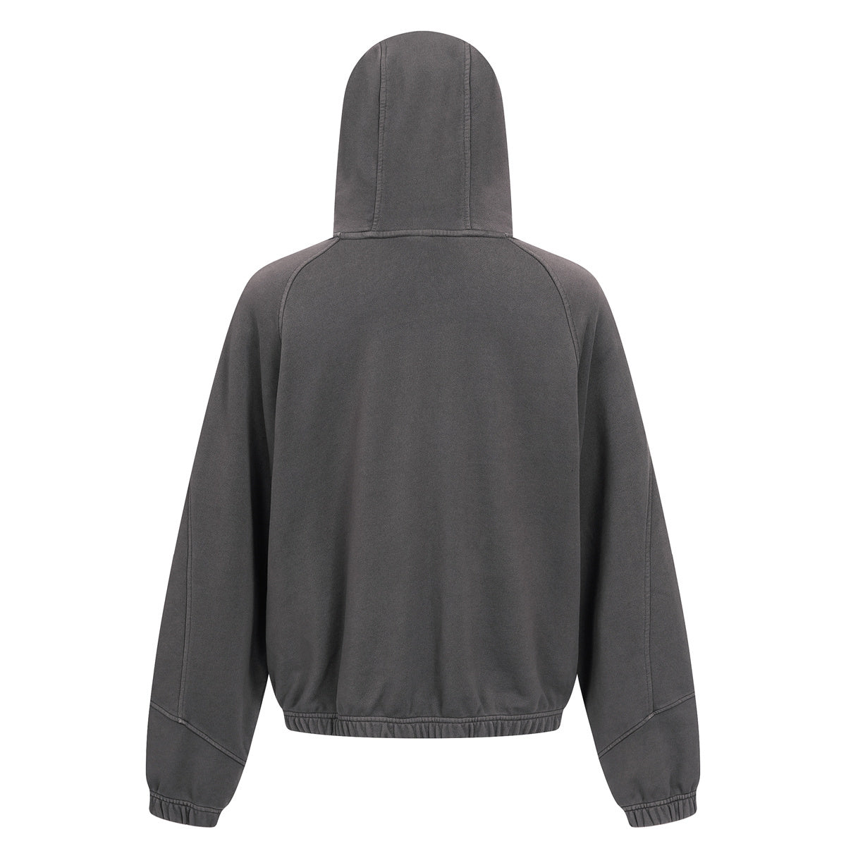 Madxmarx Curved-Seam Full-Zip Hoodie