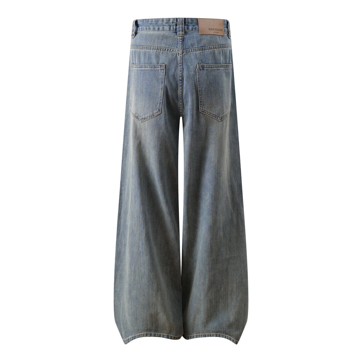 Madxmarx Vintage Washed Balloon Wide-Leg Jeans
