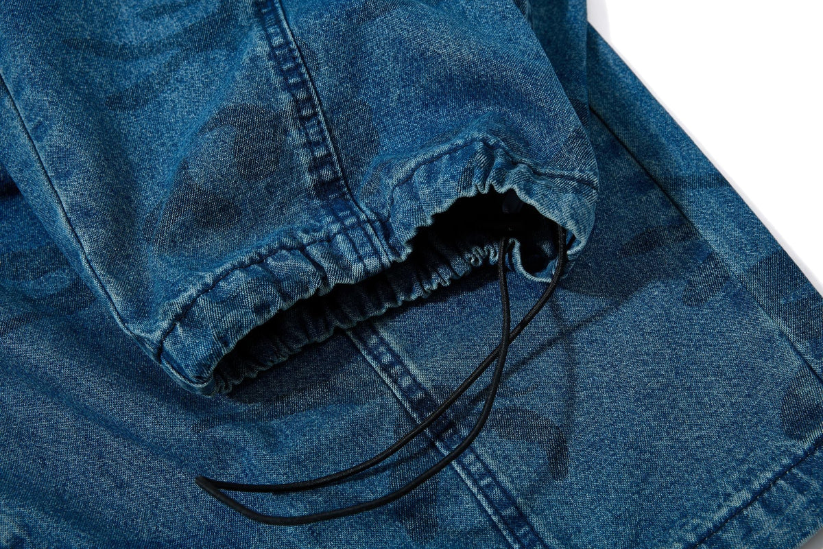 Madxmarx Washed Camo Baggy Jeans