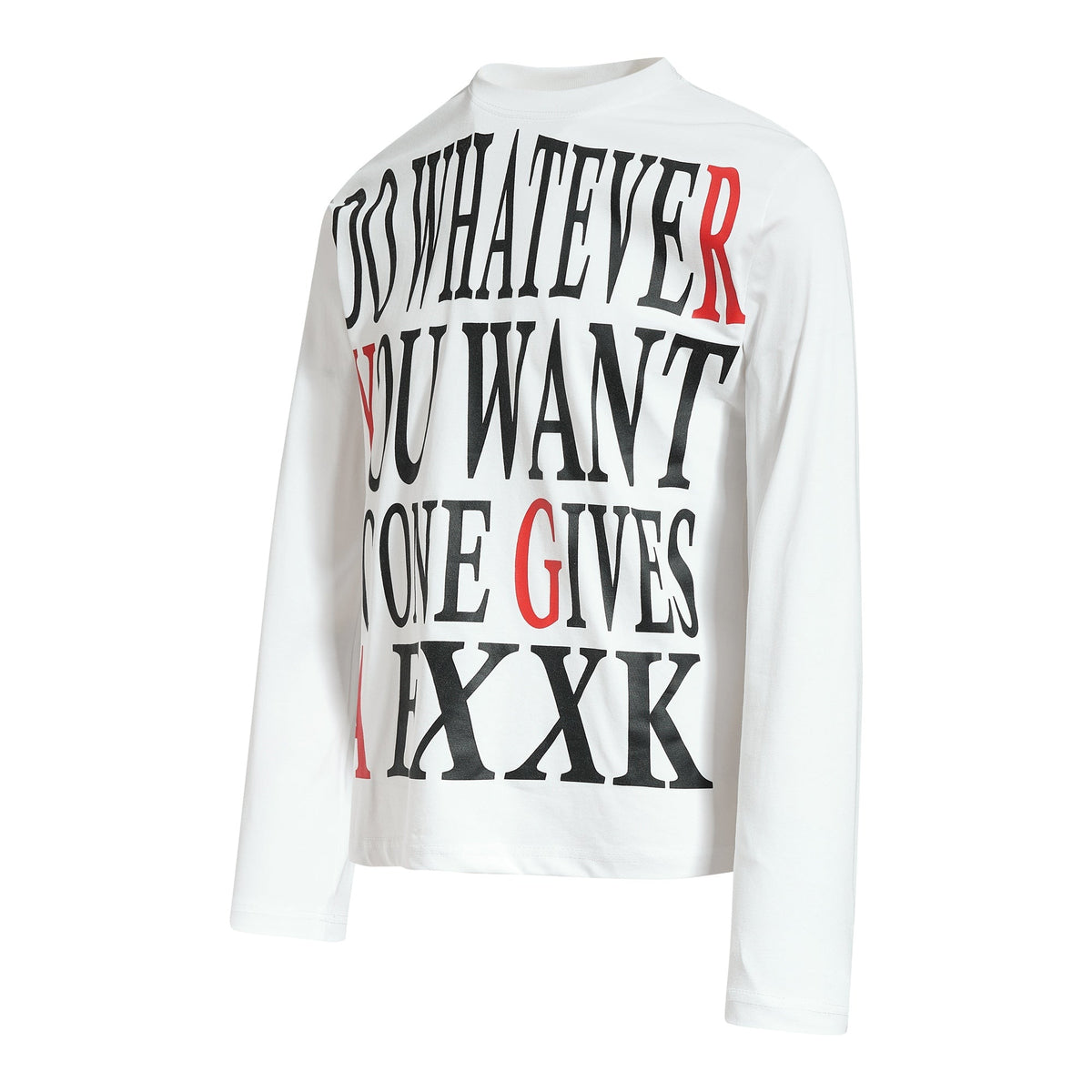 Madxmarx Do Whatever Graphic Long Sleeve Tee