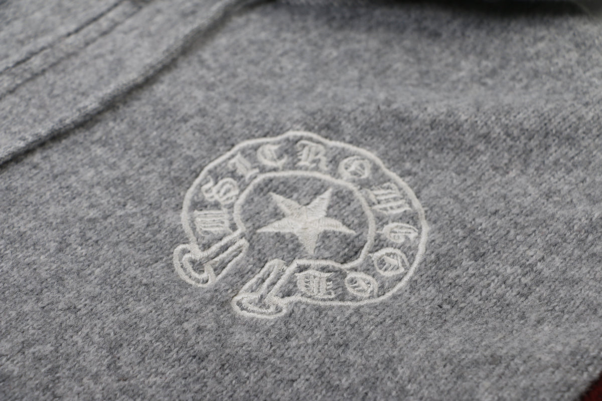 Madxmarx Vintage Star Knit Zip Hoodie
