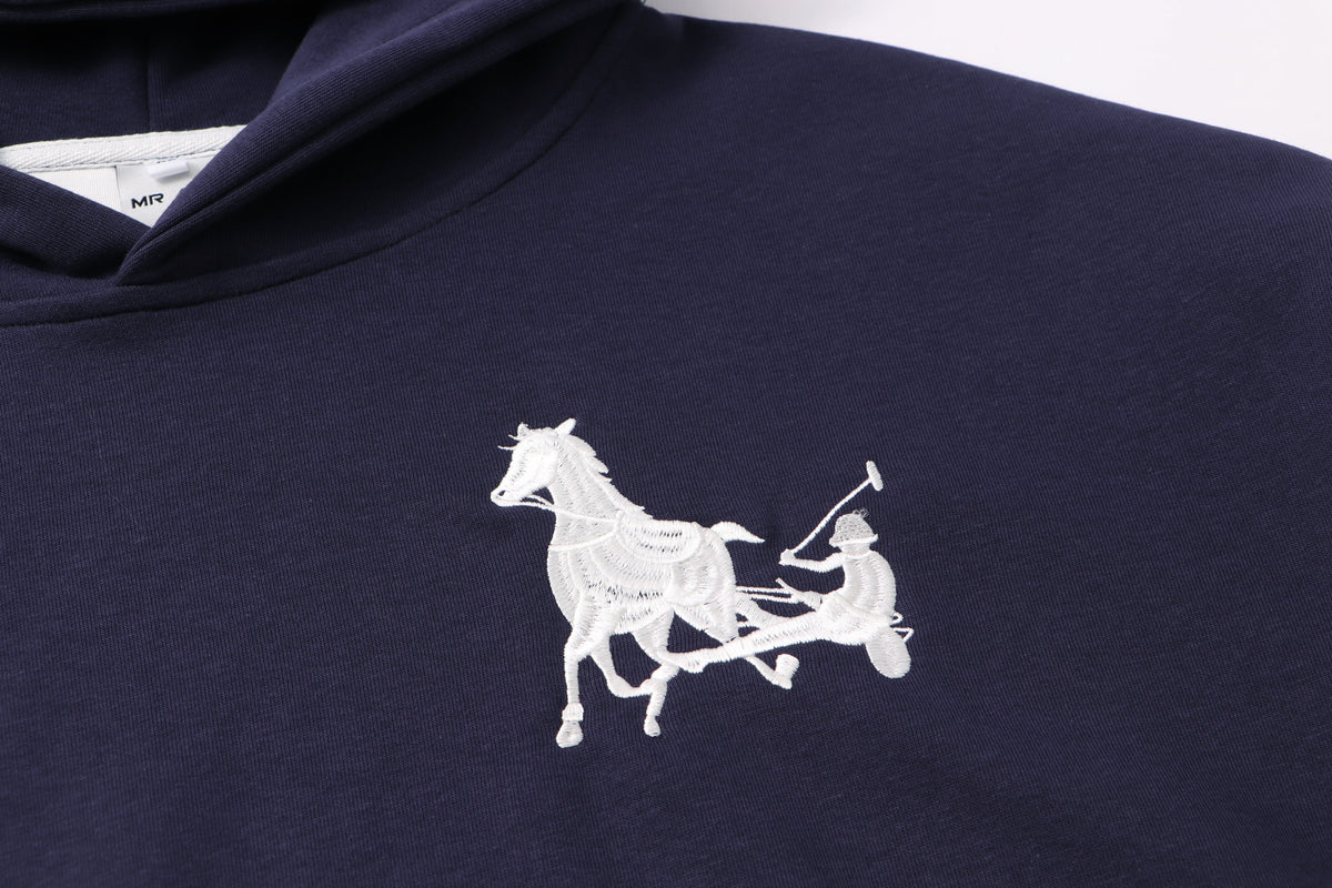 Madxmarx Horse Emblem Hoodie