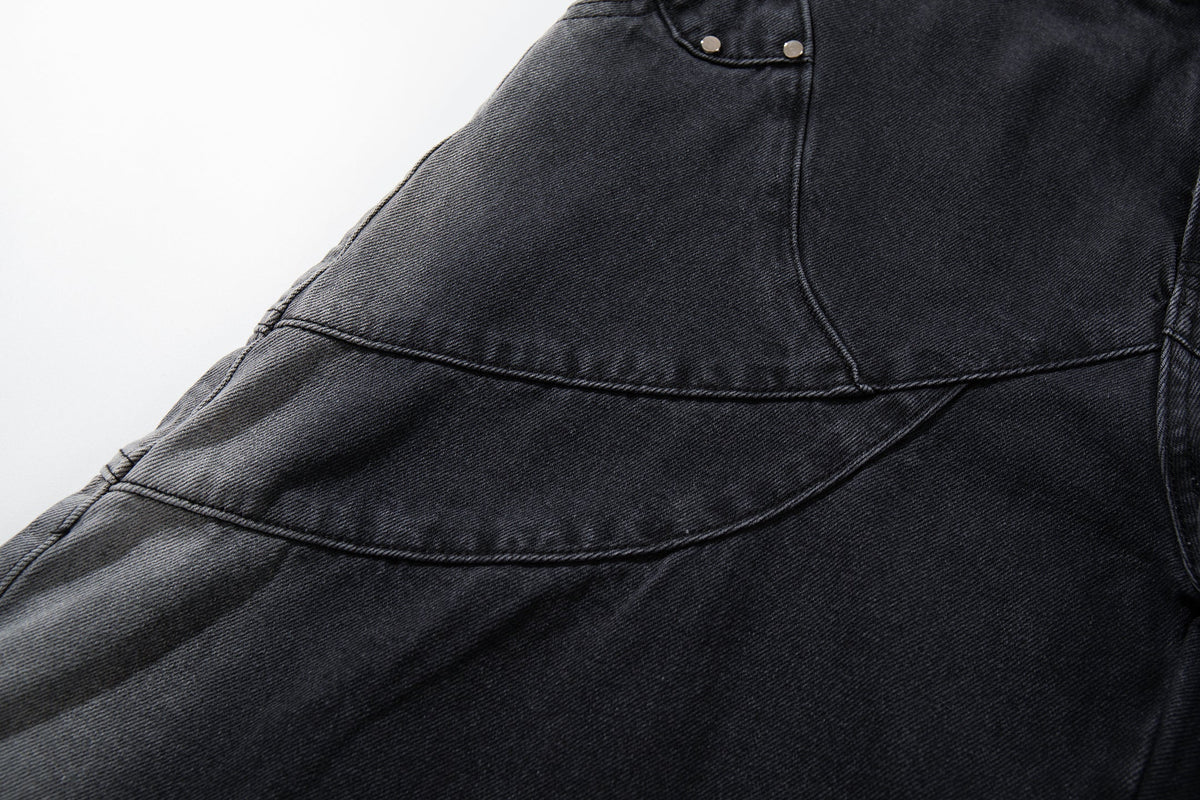 Jean large à coutures arc Madxmarx