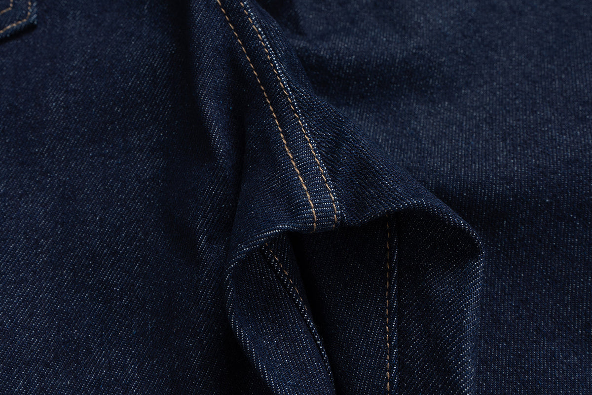 Madxmarx Curved-Cut Raw Denim Jeans