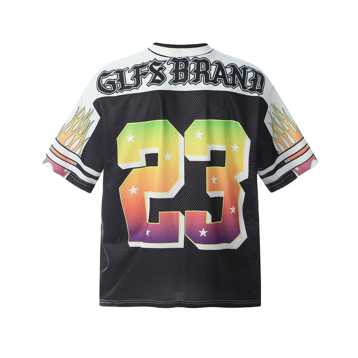 Madxmarx Rainbow Number Jersey Top