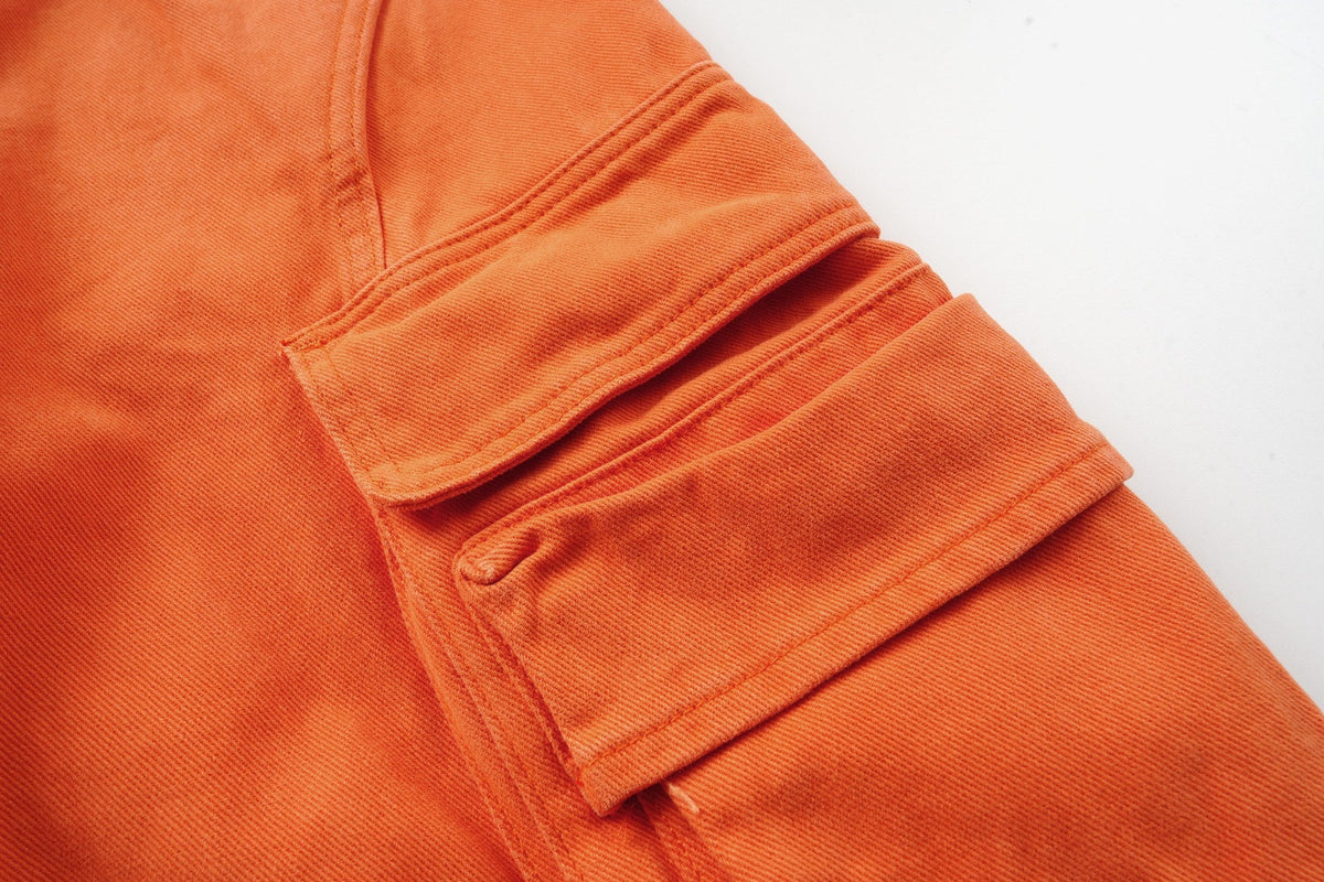 Madxmarx Utility Cargo Wide-Leg Pants