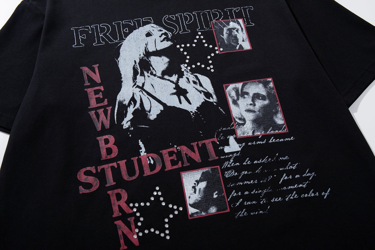 Madxmarx Free Spirit Graphic Tee