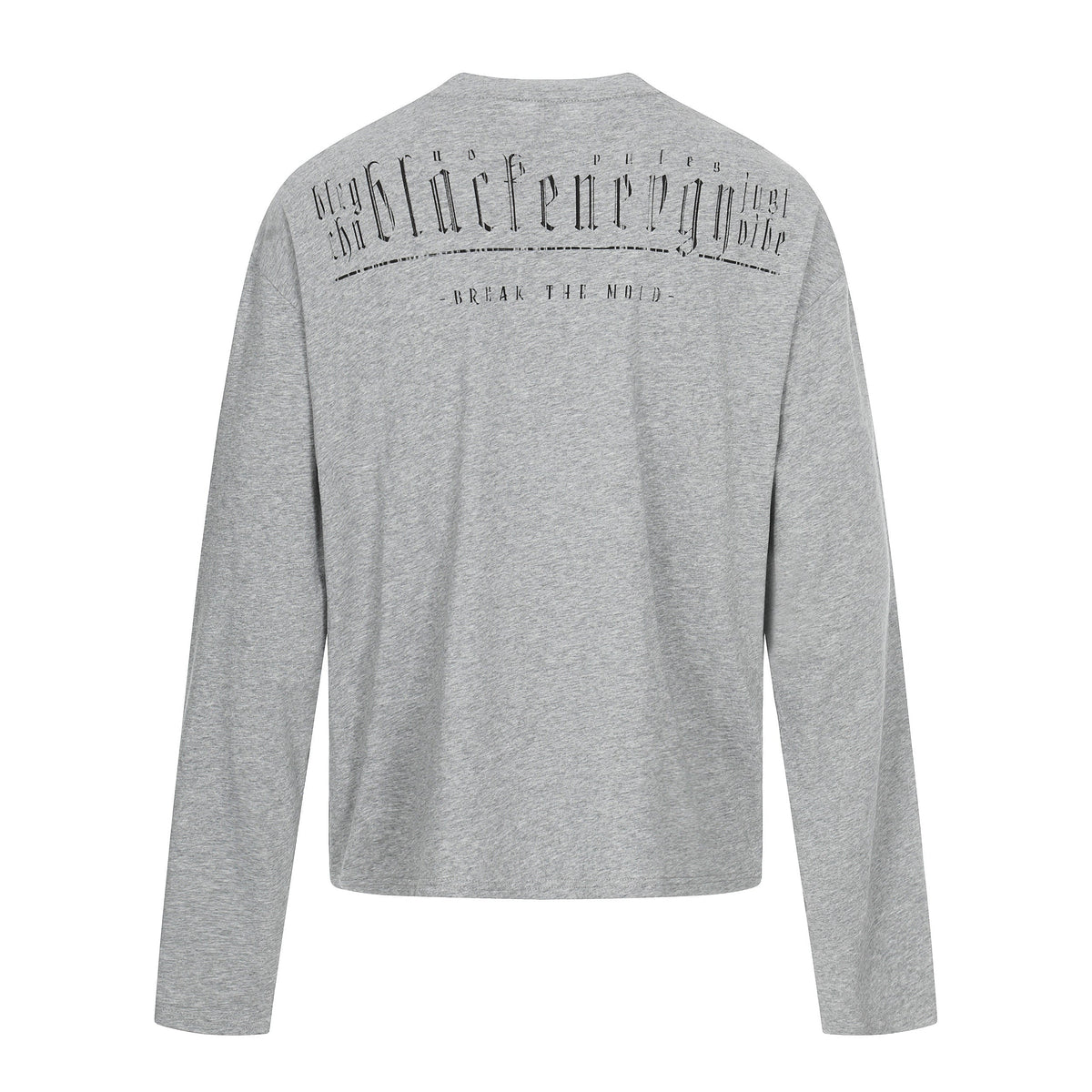 Madxmarx Graphic Henley Long Sleeve Tee