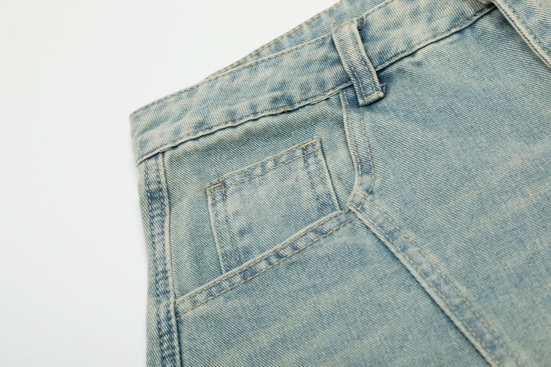 Pantalones de mezclilla Madxmarx de corte curvo
