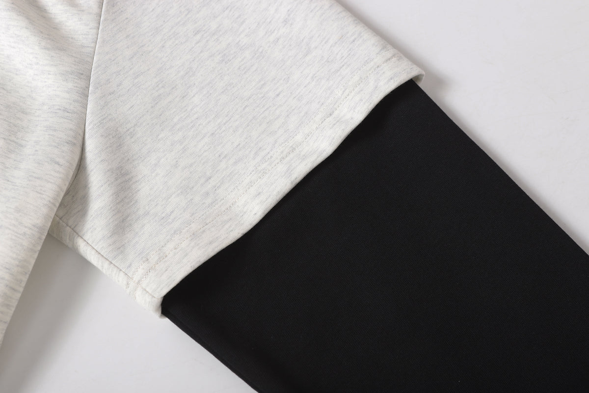 Madxmarx Layered Polo Long Sleeve Tee
