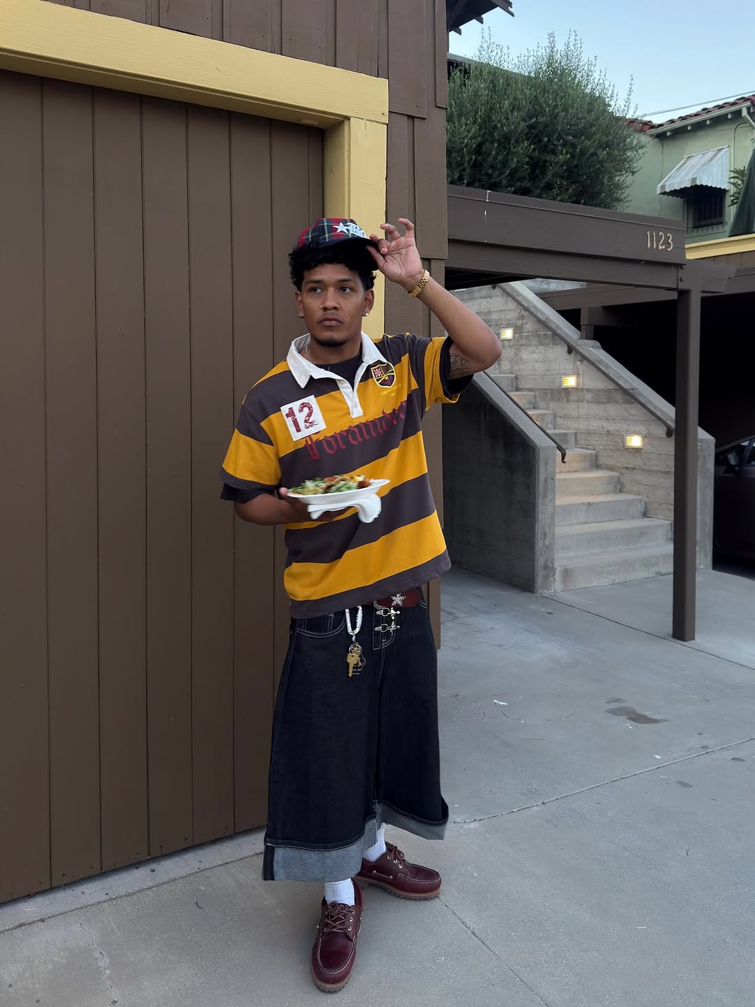 Madxmarx “Heritage Stripe Rugby Polo”