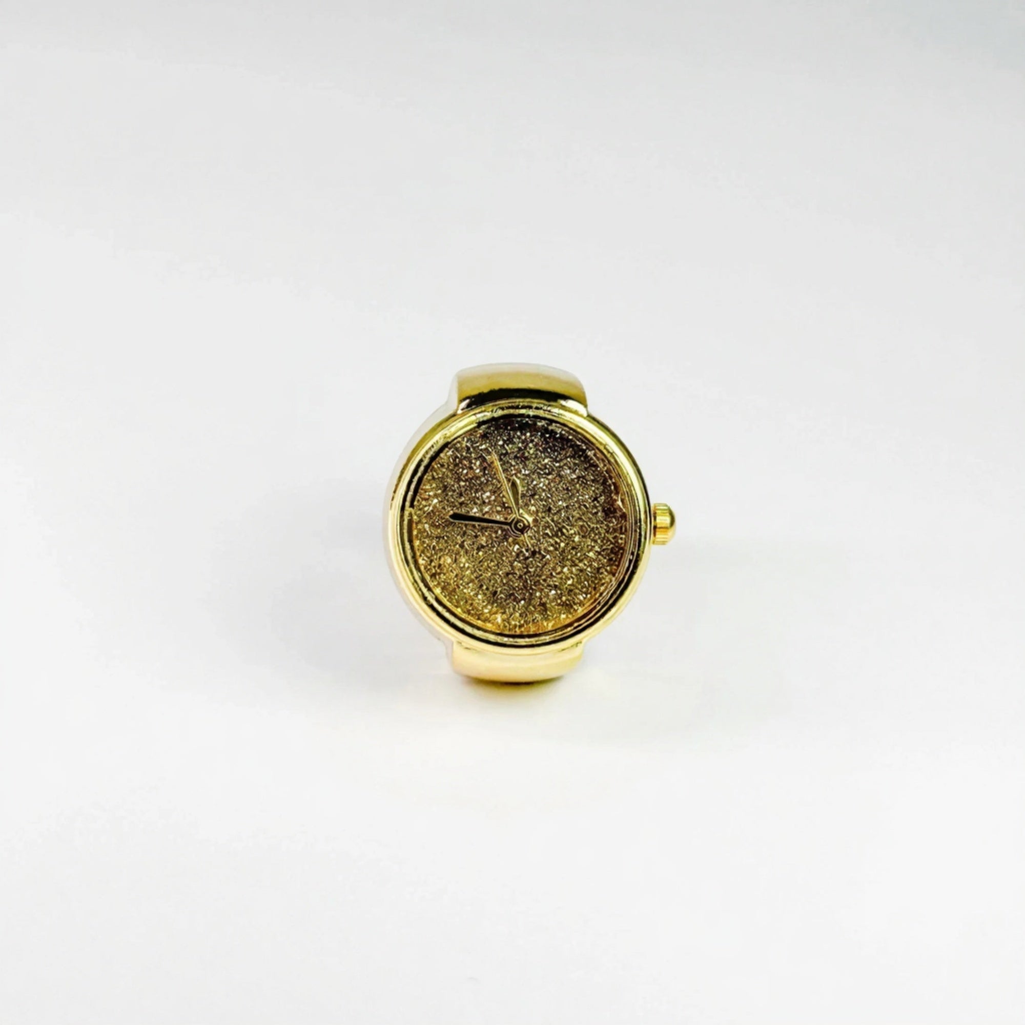 Glitter Watch Ring | Gold