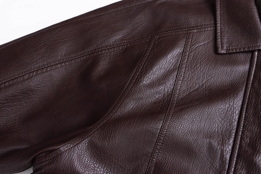 Street American Vintage PU Leather Jacket