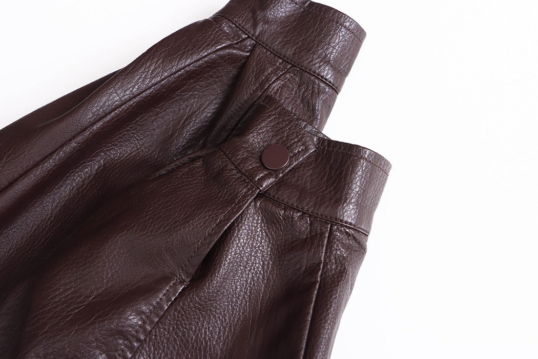 Street American Vintage PU Leather Jacket