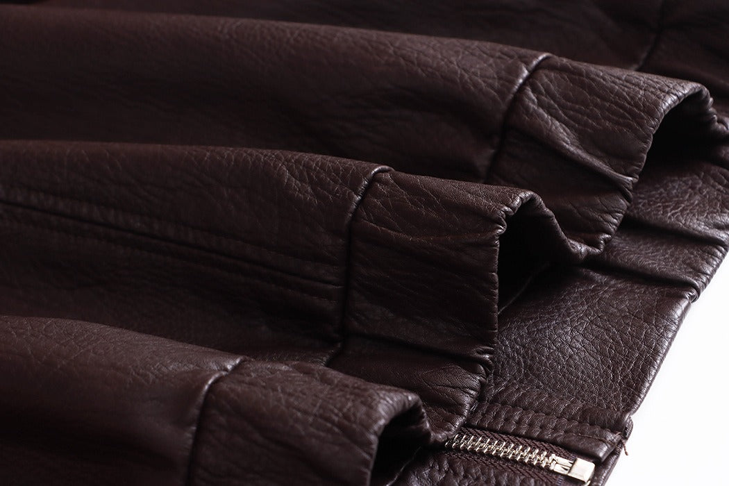 Street American Vintage PU Leather Jacket