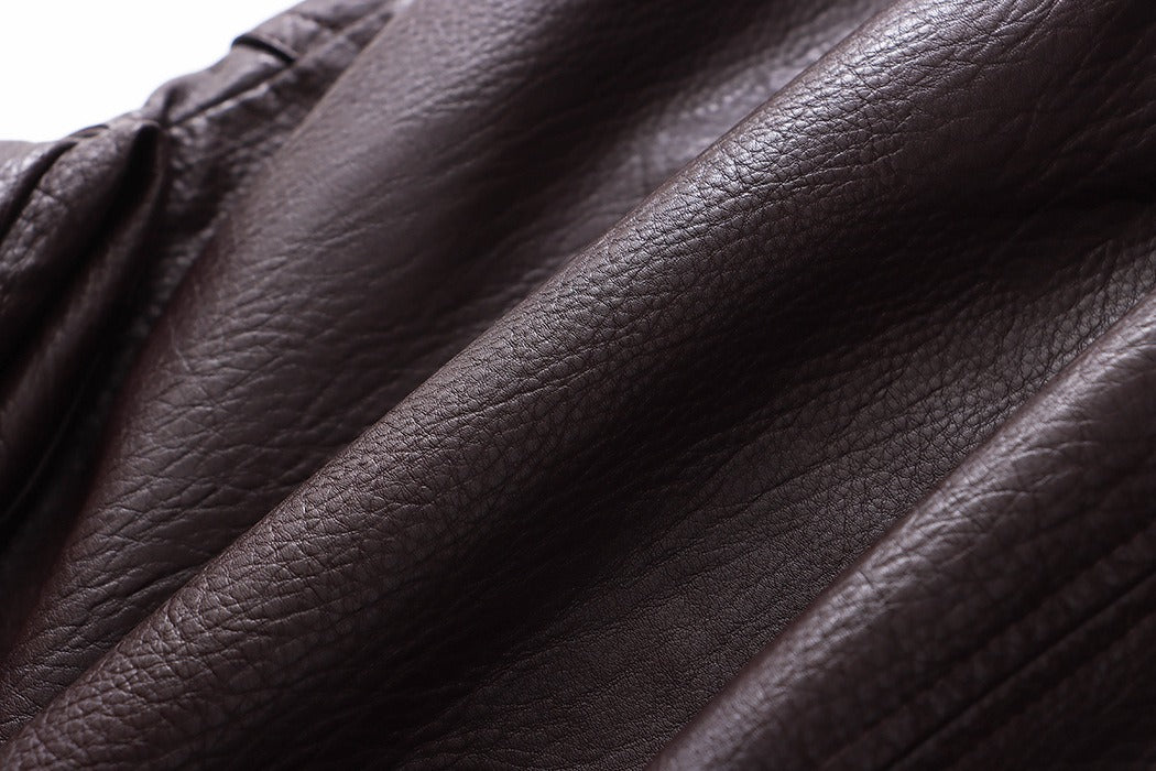 Street American Vintage PU Leather Jacket