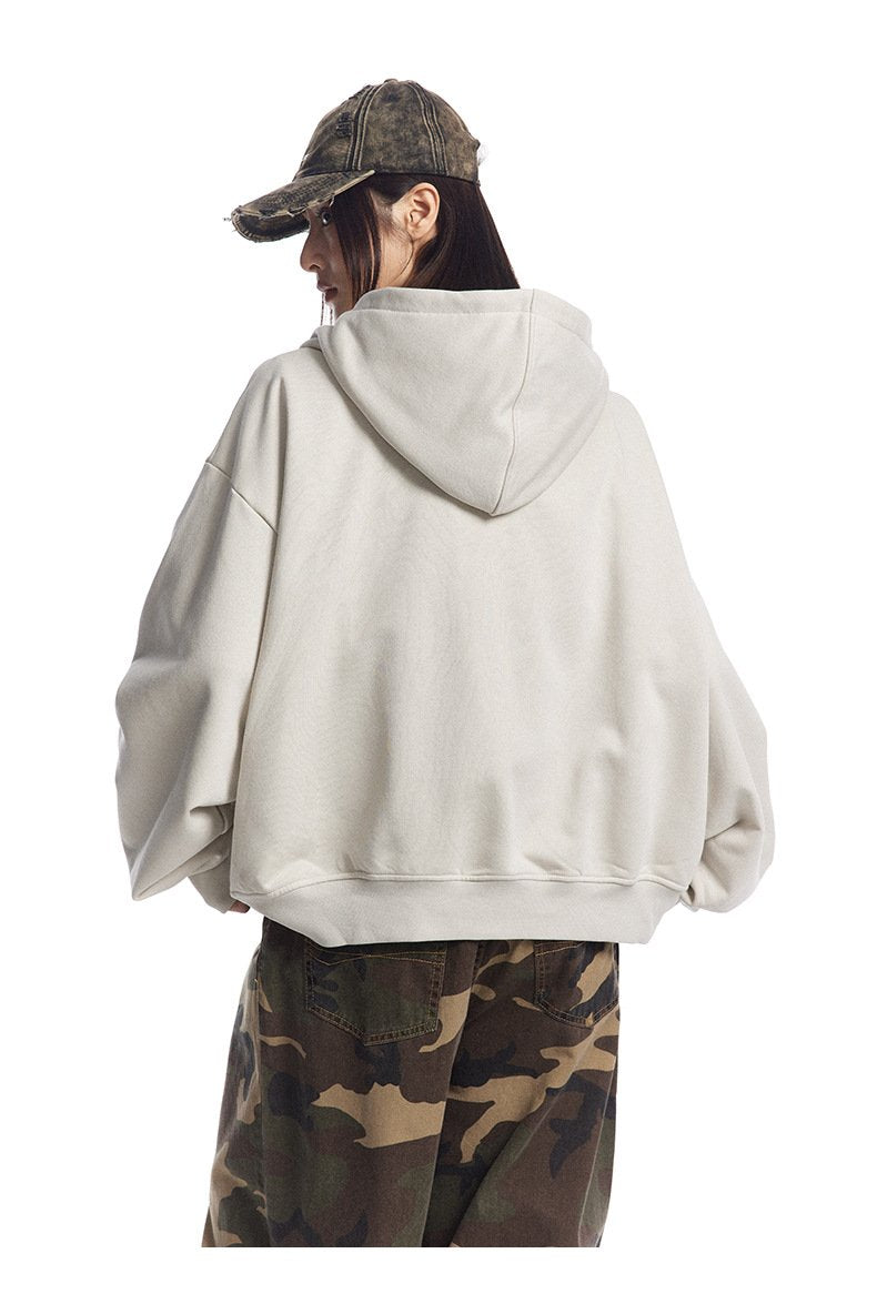 Motivational Zip-Up Hoodie