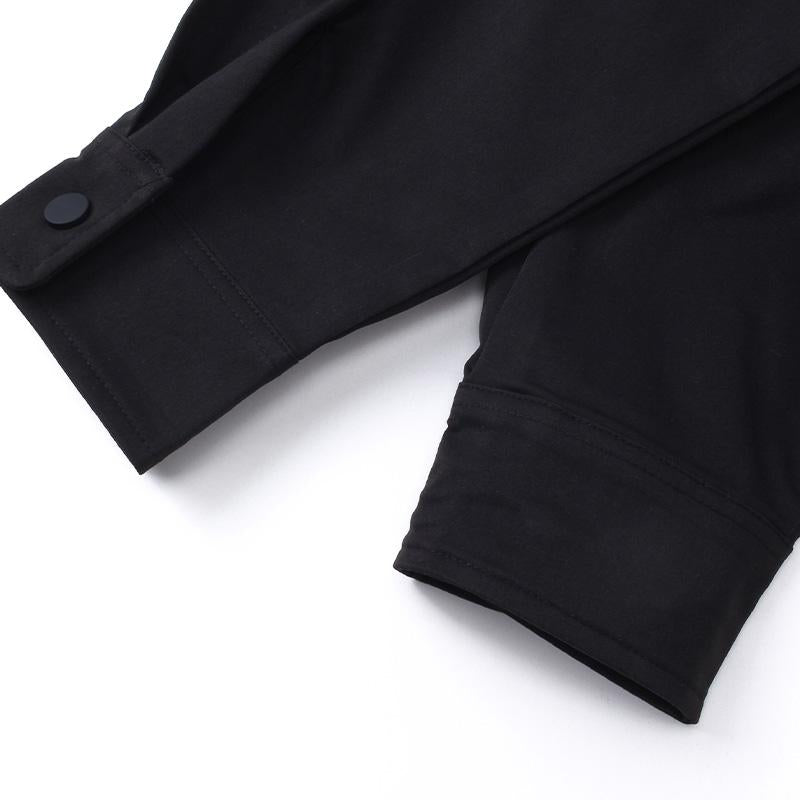 Black Front Pocket Shirt