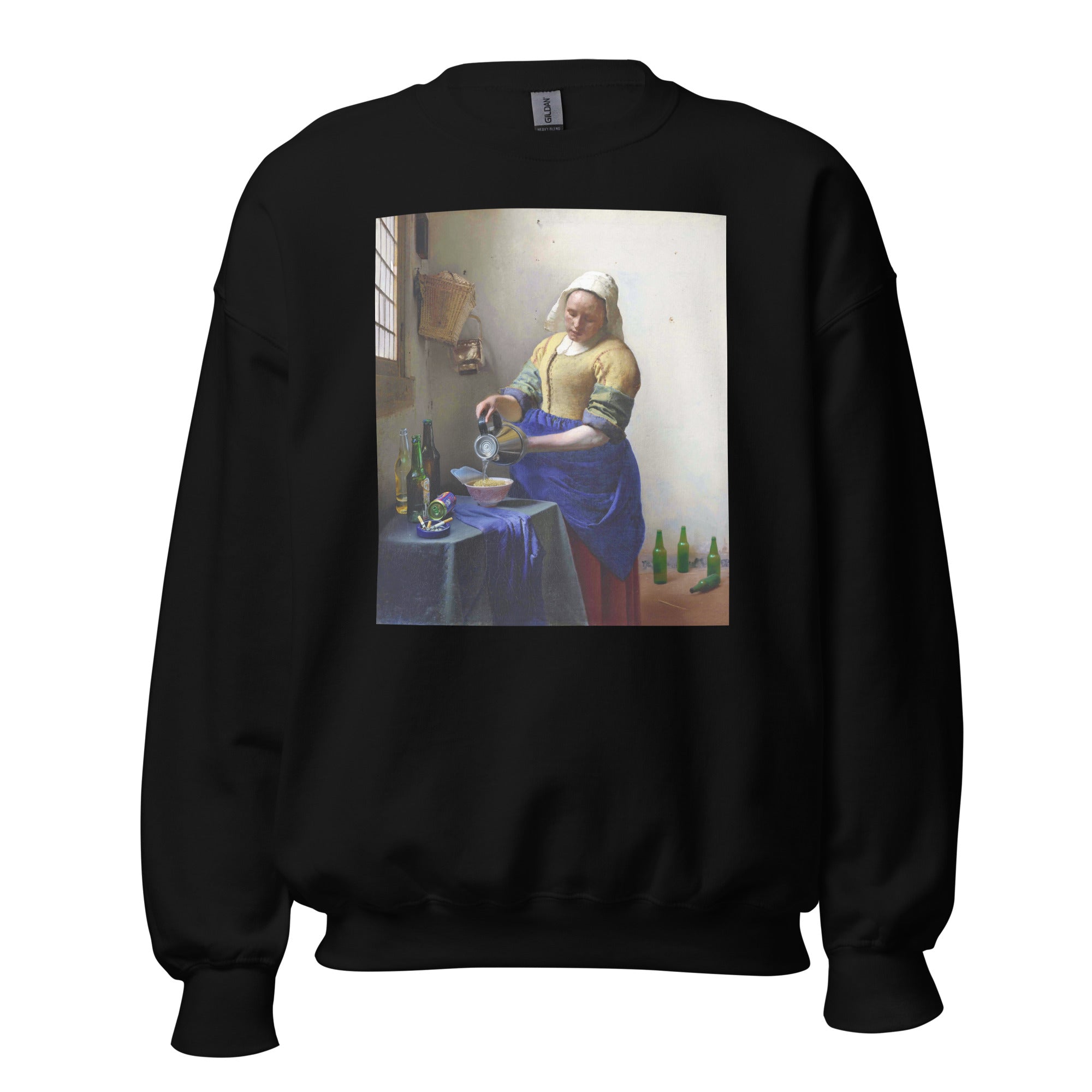 Johannes Vermeer - The Milkmaid Sweatshirt AF0032