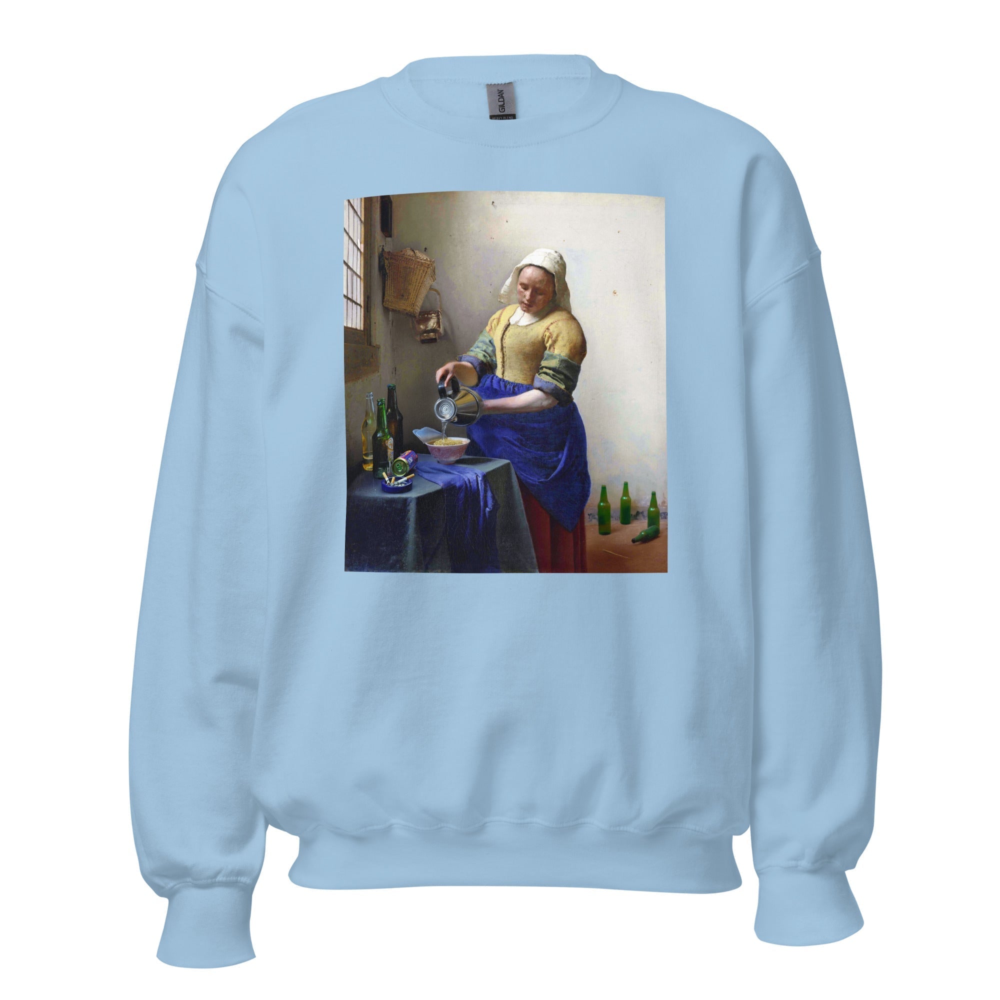 Johannes Vermeer - The Milkmaid Sweatshirt AF0032