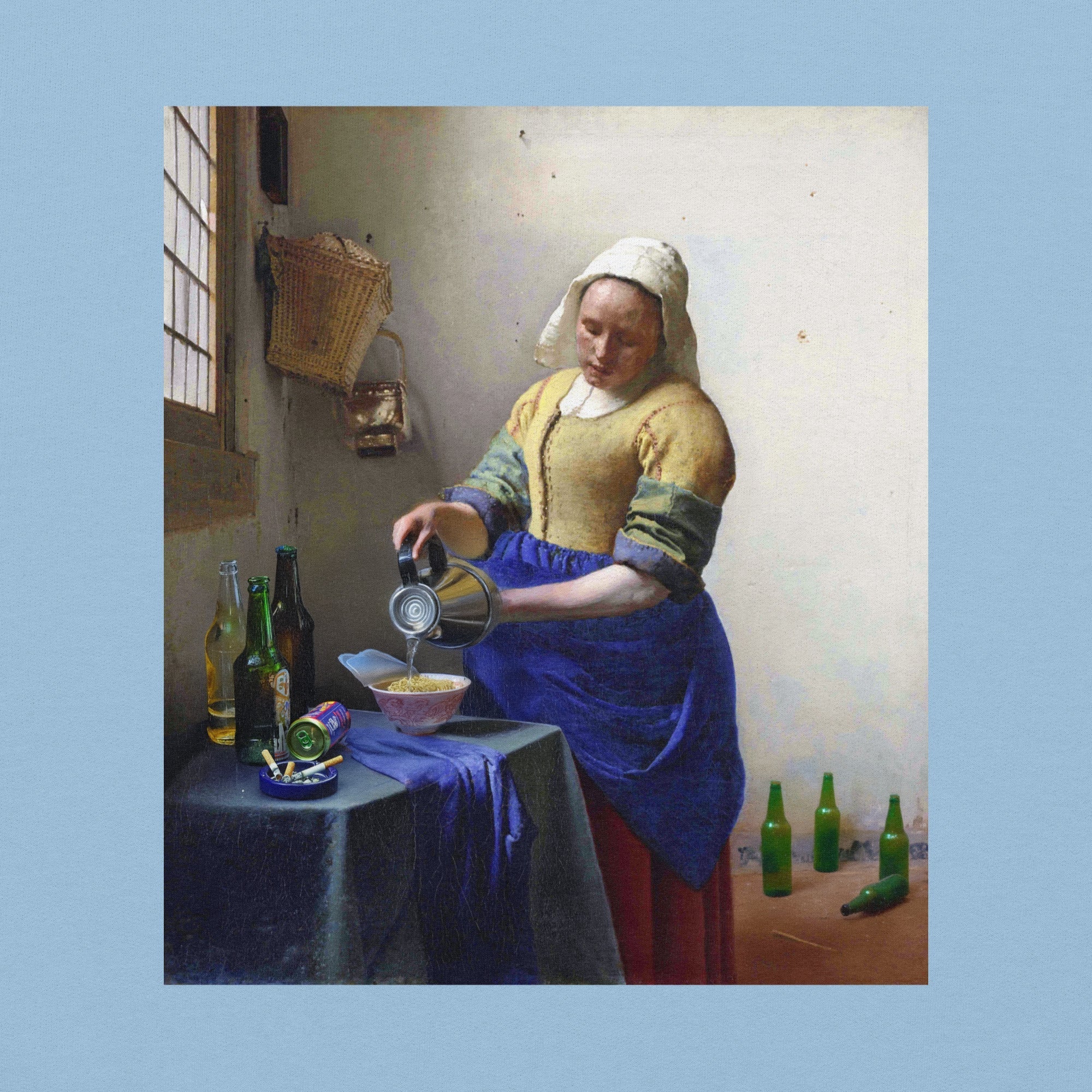 Johannes Vermeer - The Milkmaid Sweatshirt AF0032