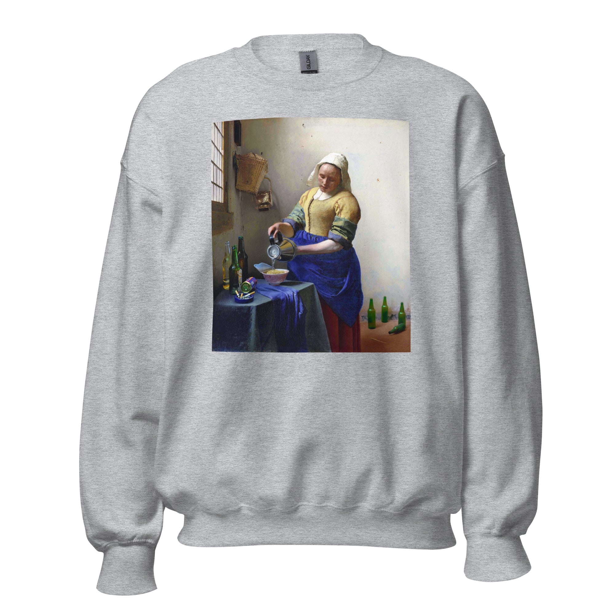 Johannes Vermeer - The Milkmaid Sweatshirt AF0032