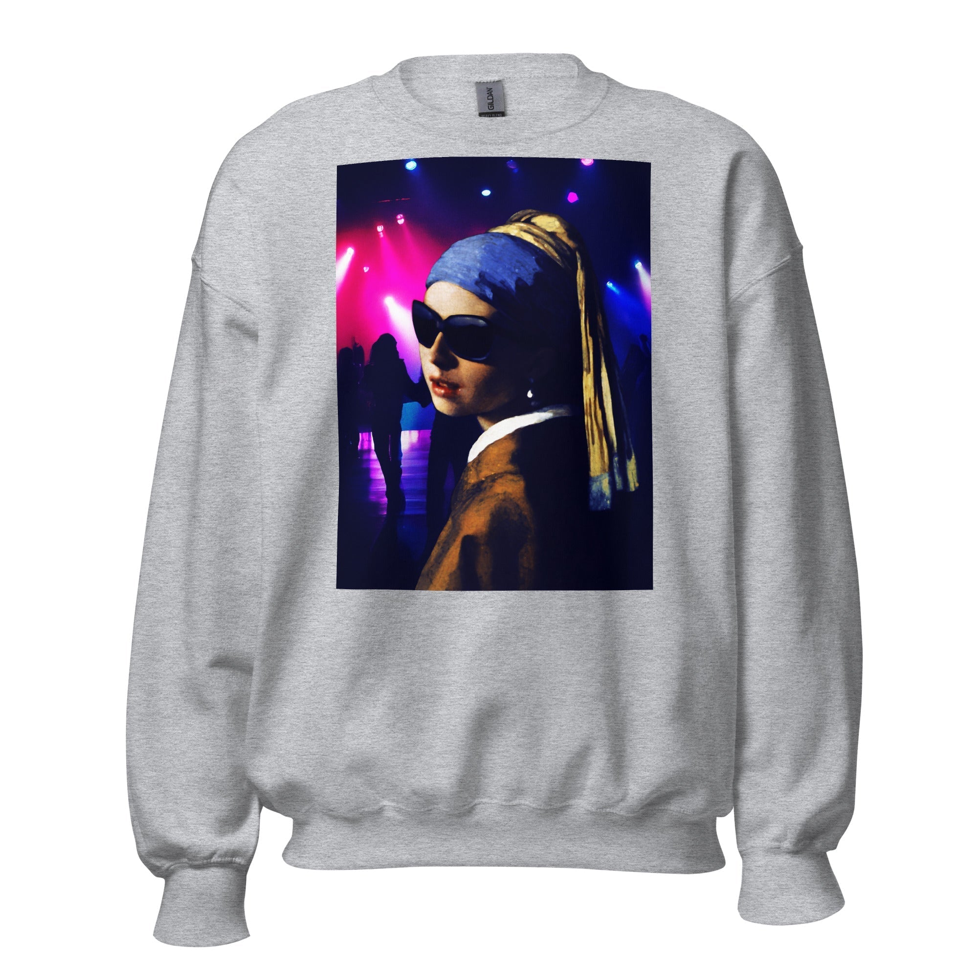 Johannes Vermeer - Girl with a Pearl Earring Sweatshirt AF0035