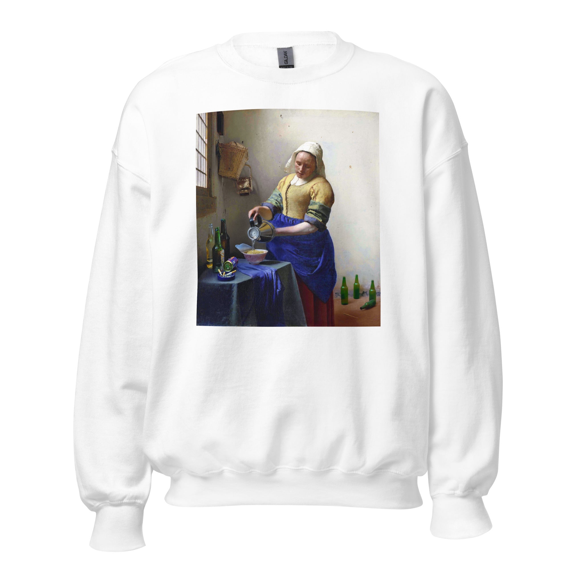 Johannes Vermeer - The Milkmaid Sweatshirt AF0032