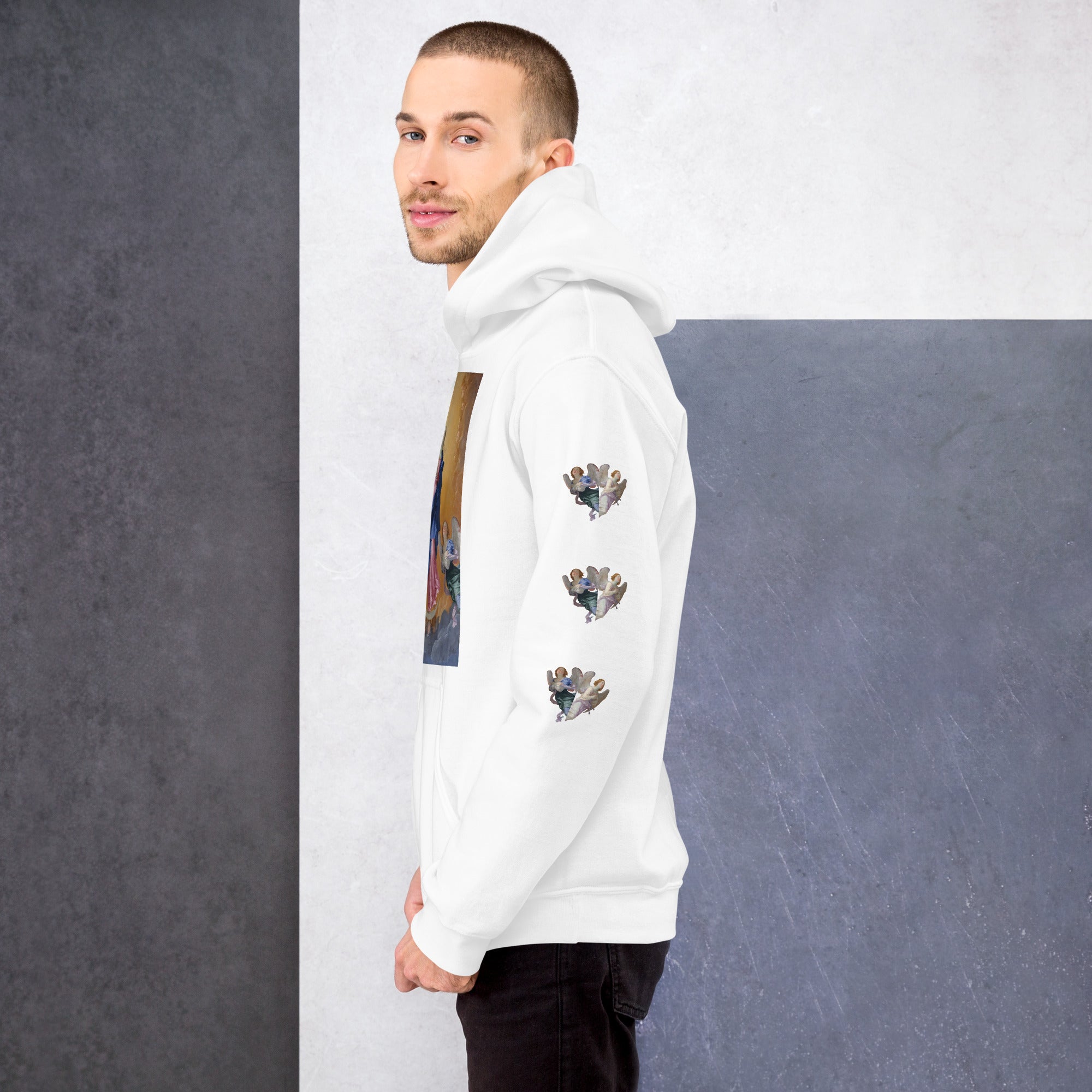 귀도 레니 - 원죄 없이 잉태된 여인 후드 티셔츠 AF0015