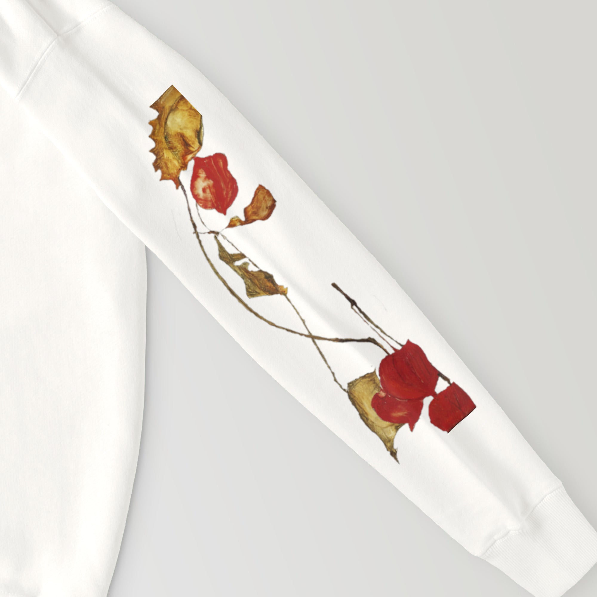 Self-Portrait With Physalis Oversize Hoodie